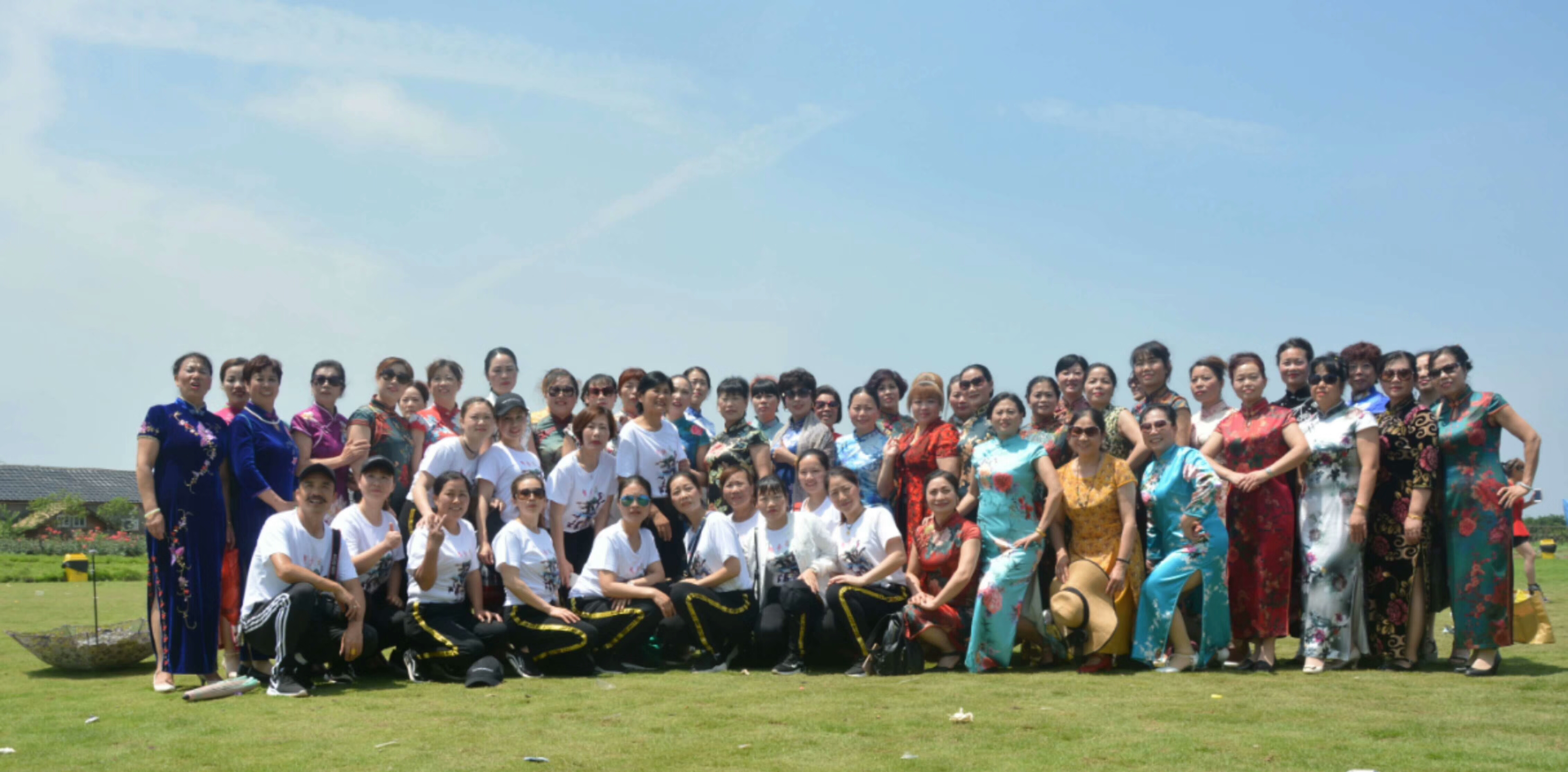 牧業小鎮旗袍秀活動